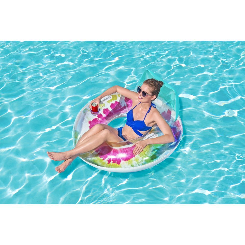 Bestway - Swim Ring - Tie Dye 118x117cm