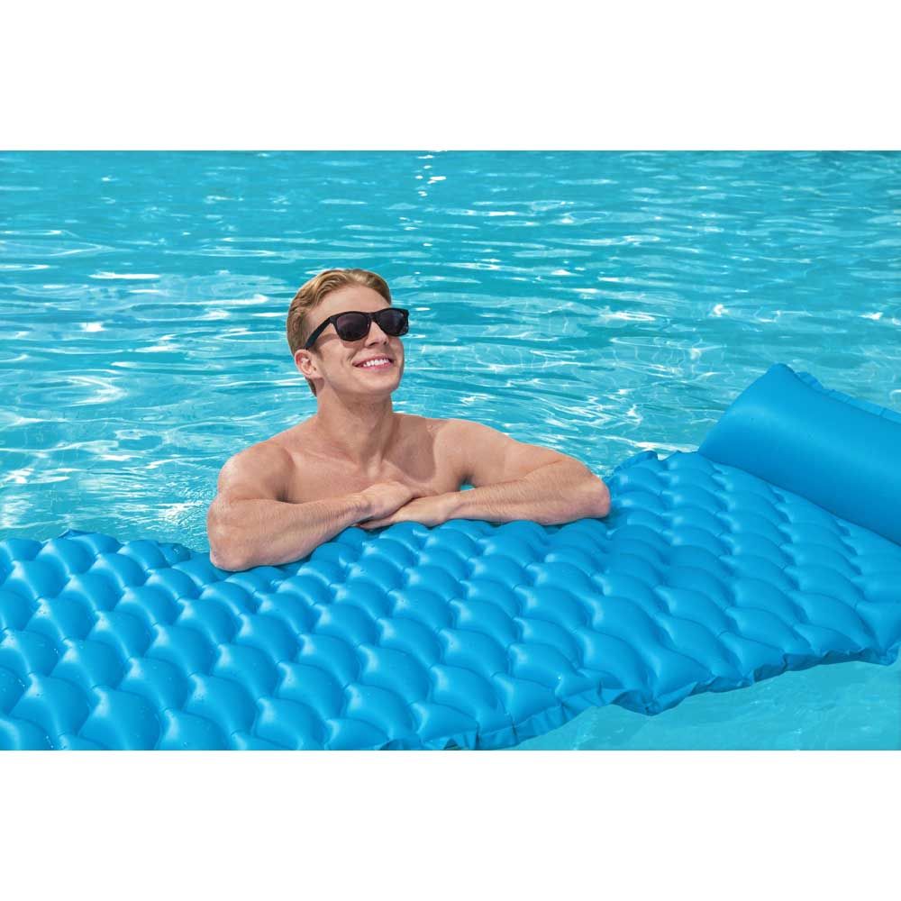 Bestway - Airmat Float N Roll 1pc - Assorted - Inflatable Pool Float