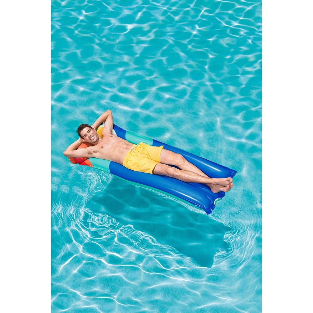 Bestway - Air Mat Tropical Bird 1pc - Assorted - Inflatable Pool Float