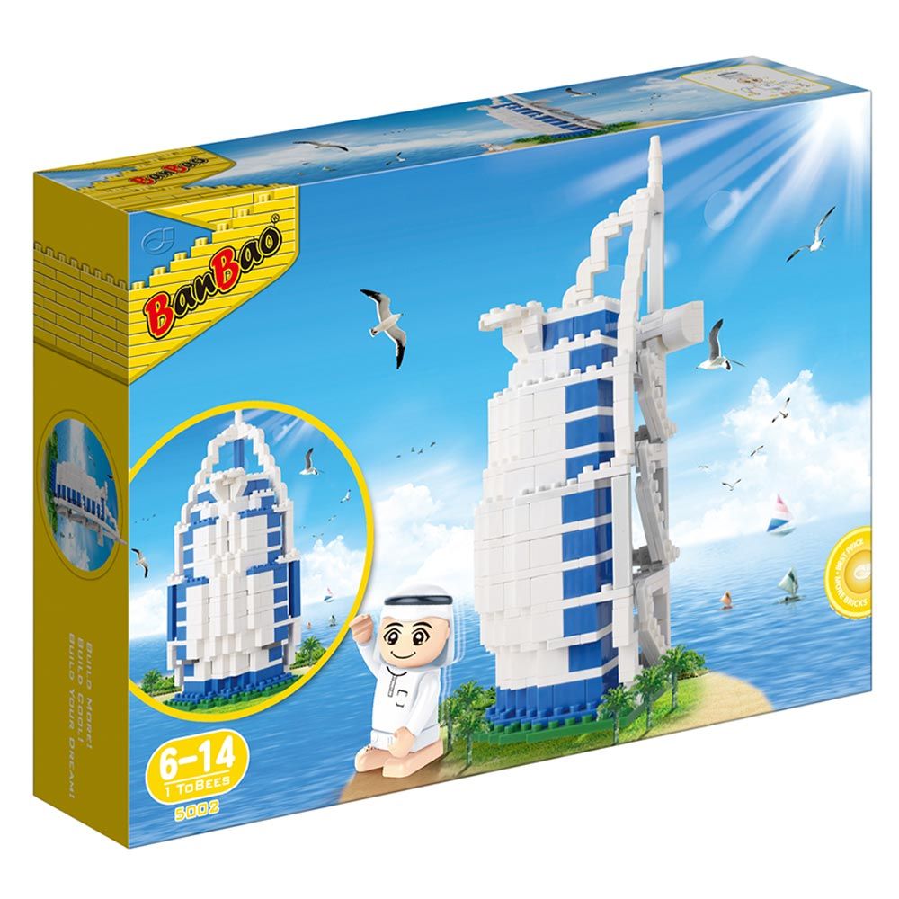 Banbao - Arabic Line Burj Al Arab + Tobees (341 pieces)