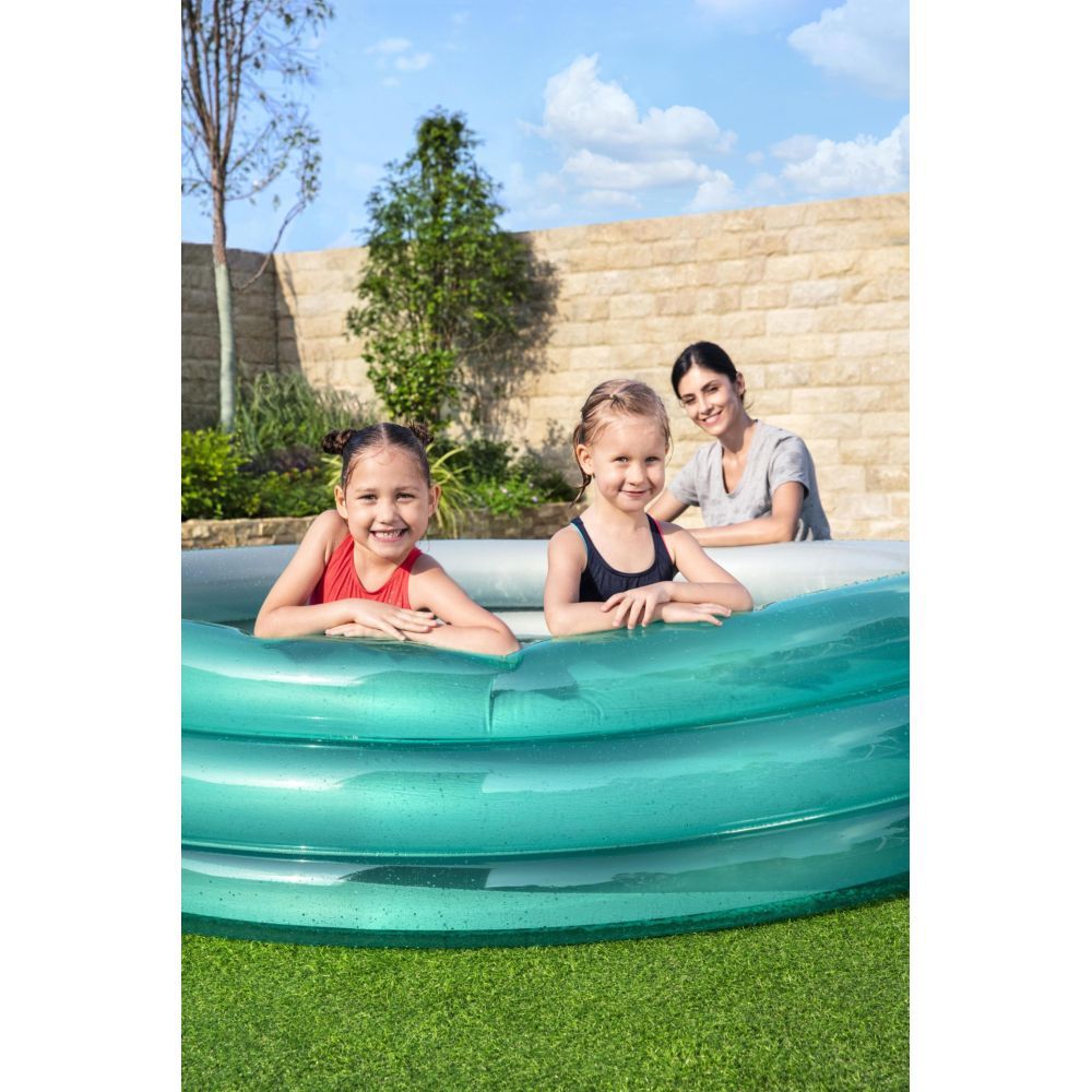 Bestway - Big Metallic 3-Ring Pool 201x53cm