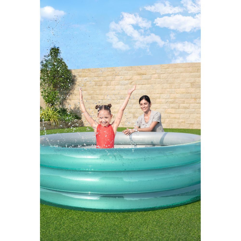 Bestway - Big Metallic 3-Ring Pool 201x53cm