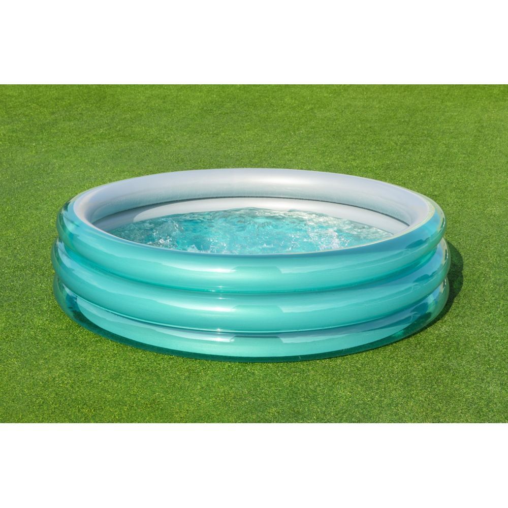 Bestway - Big Metallic 3-Ring Pool 201x53cm