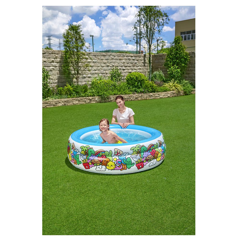 Bestway  -  Pool Play Graphics 152 x 51 - Blue