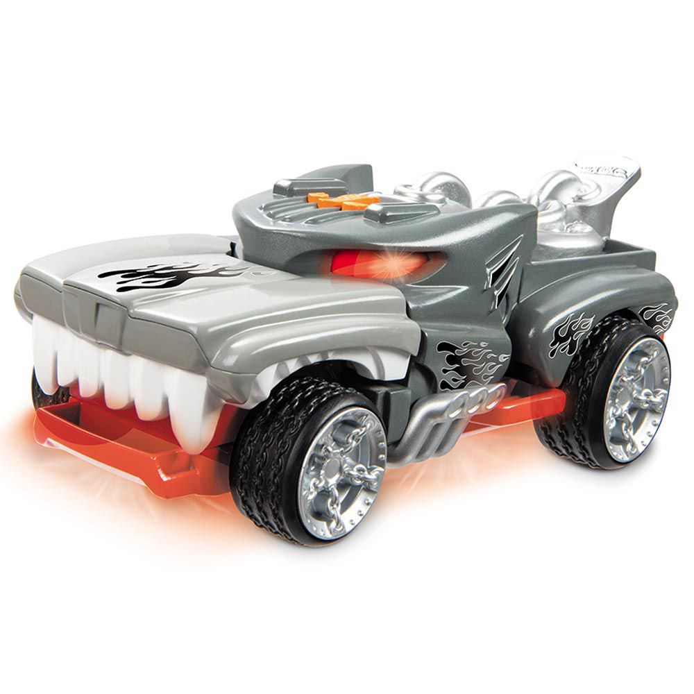 Mondo - Hot Wheels Light & Sound Monster Car - Grey