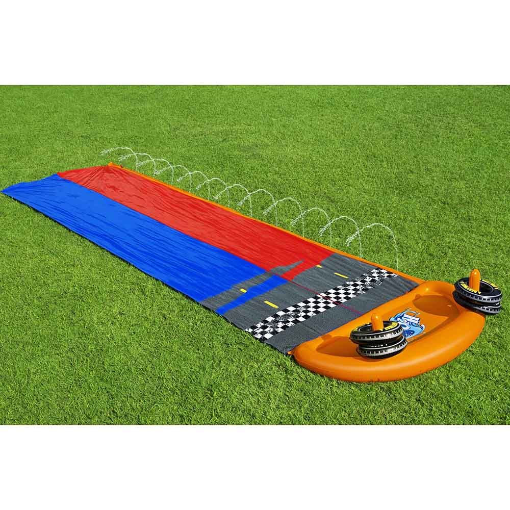 Bestway - H2OGO Splashy Speedway Water Slide 488cm - Inflatable Pool Float