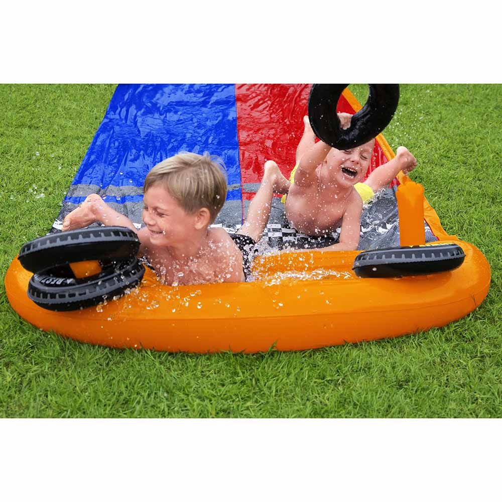 Bestway - H2OGO Splashy Speedway Water Slide 488cm - Inflatable Pool Float