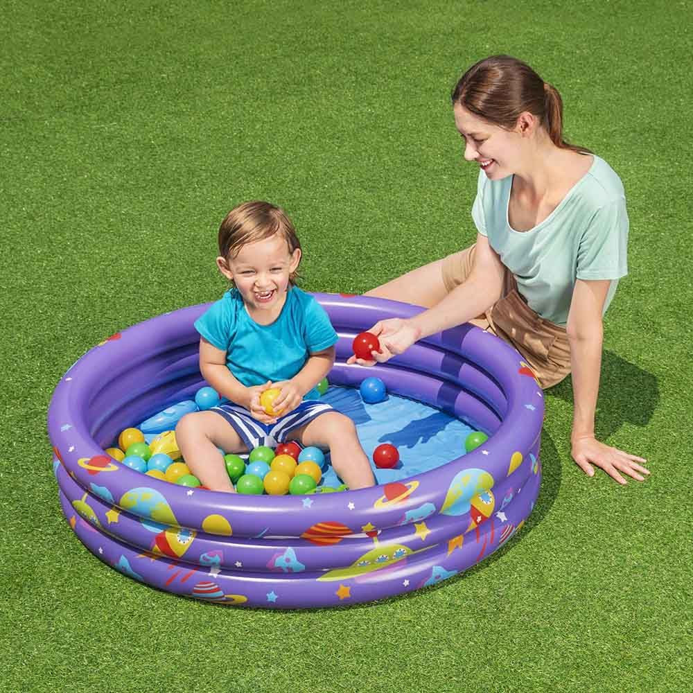 Bestway - Intergalactic Ball Pit Play Pool Set - Purple