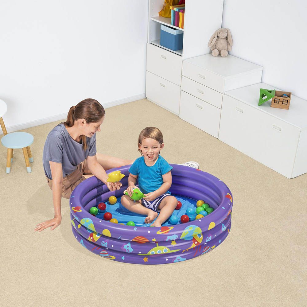 Bestway - Intergalactic Ball Pit Play Pool Set - Purple