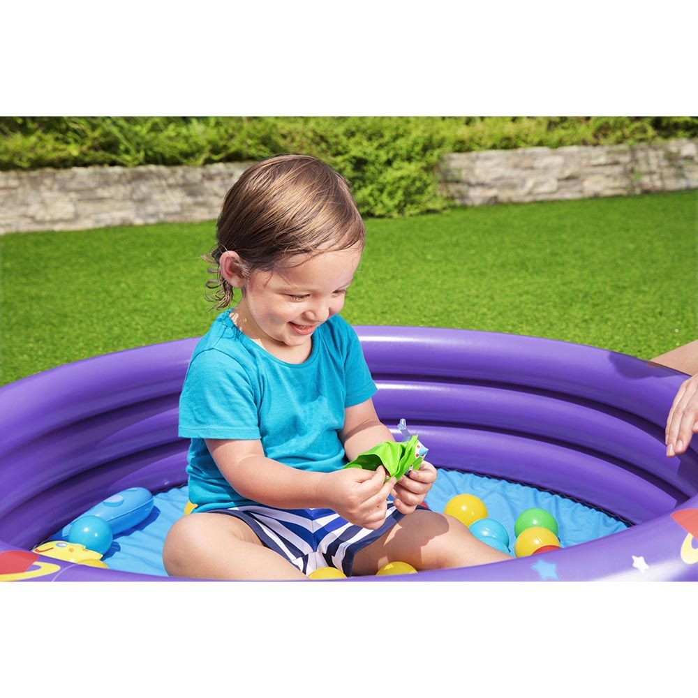 Bestway - Intergalactic Ball Pit Play Pool Set - Purple