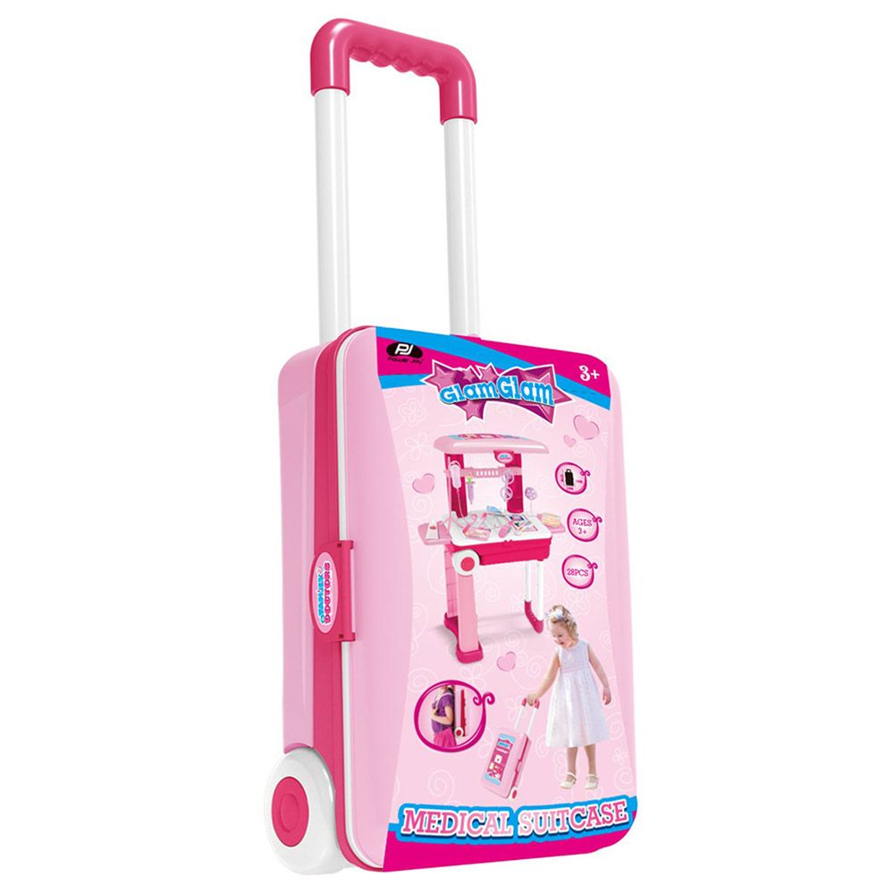 Power Joy - Glamglam Medical Suit Case - Pink