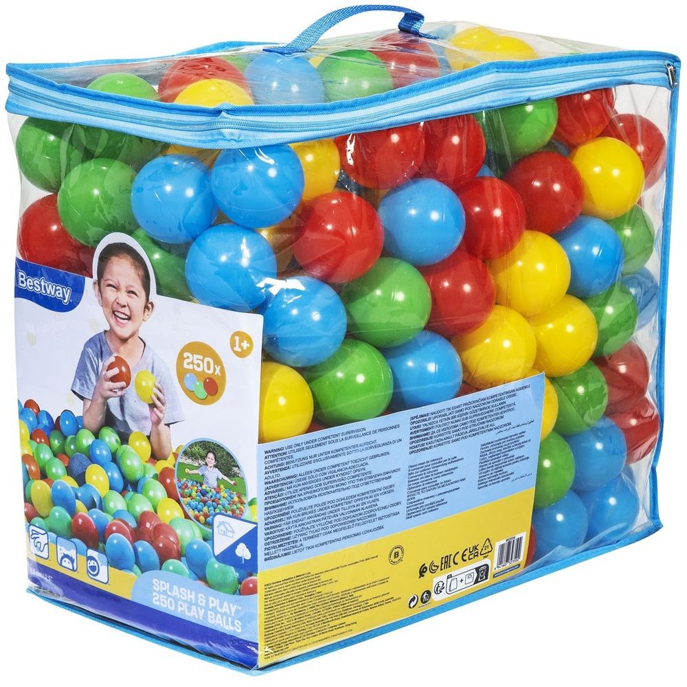 Bestway - Playball - Splash & Play 6.5cm - 250pcs