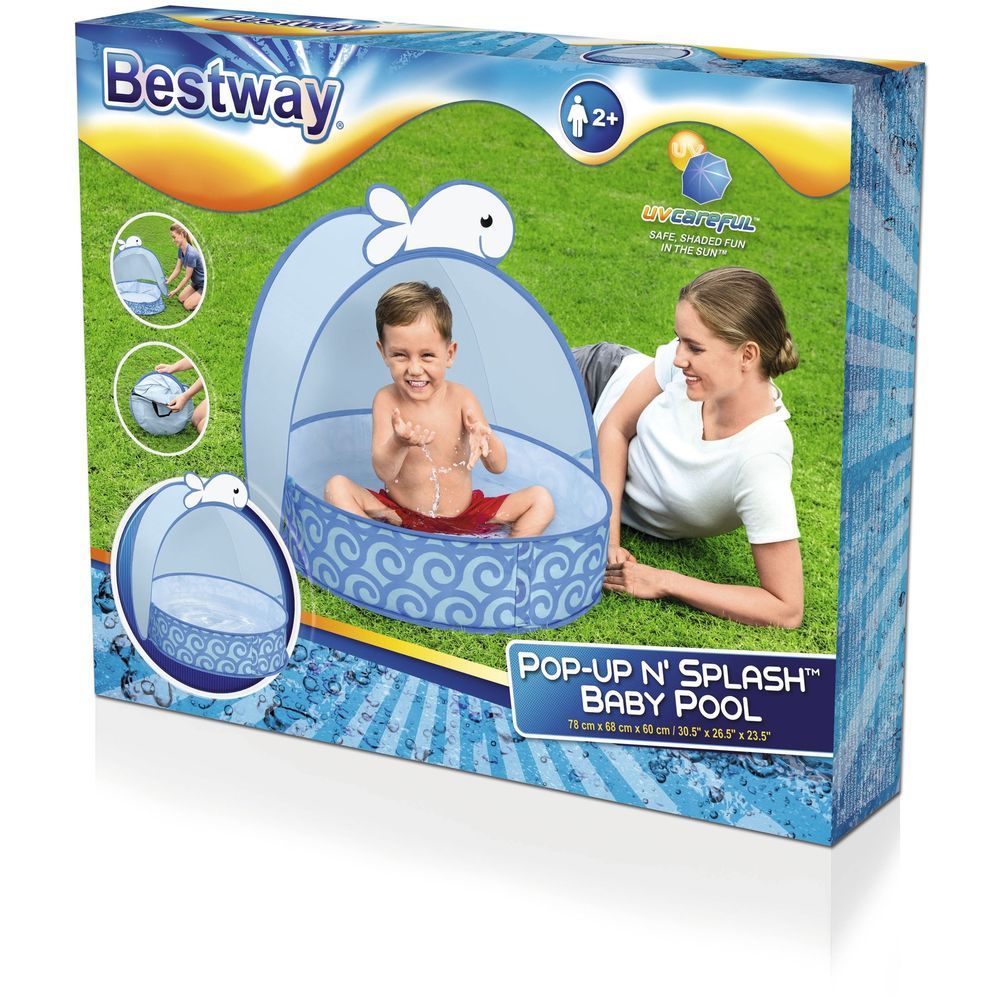 Bestway - UV Care - Baby Seat Float - Pop N Splash 78x68x60cm