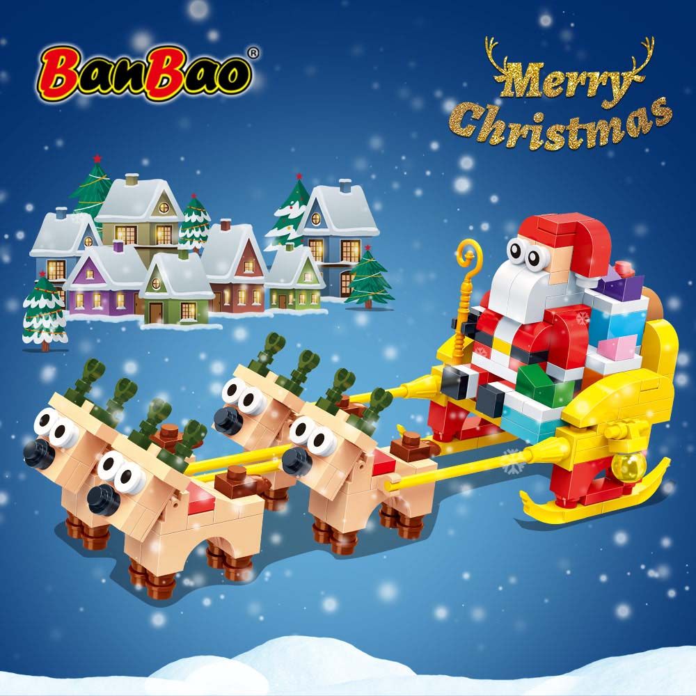 Banbao - Christmas Building Set - 258pcs