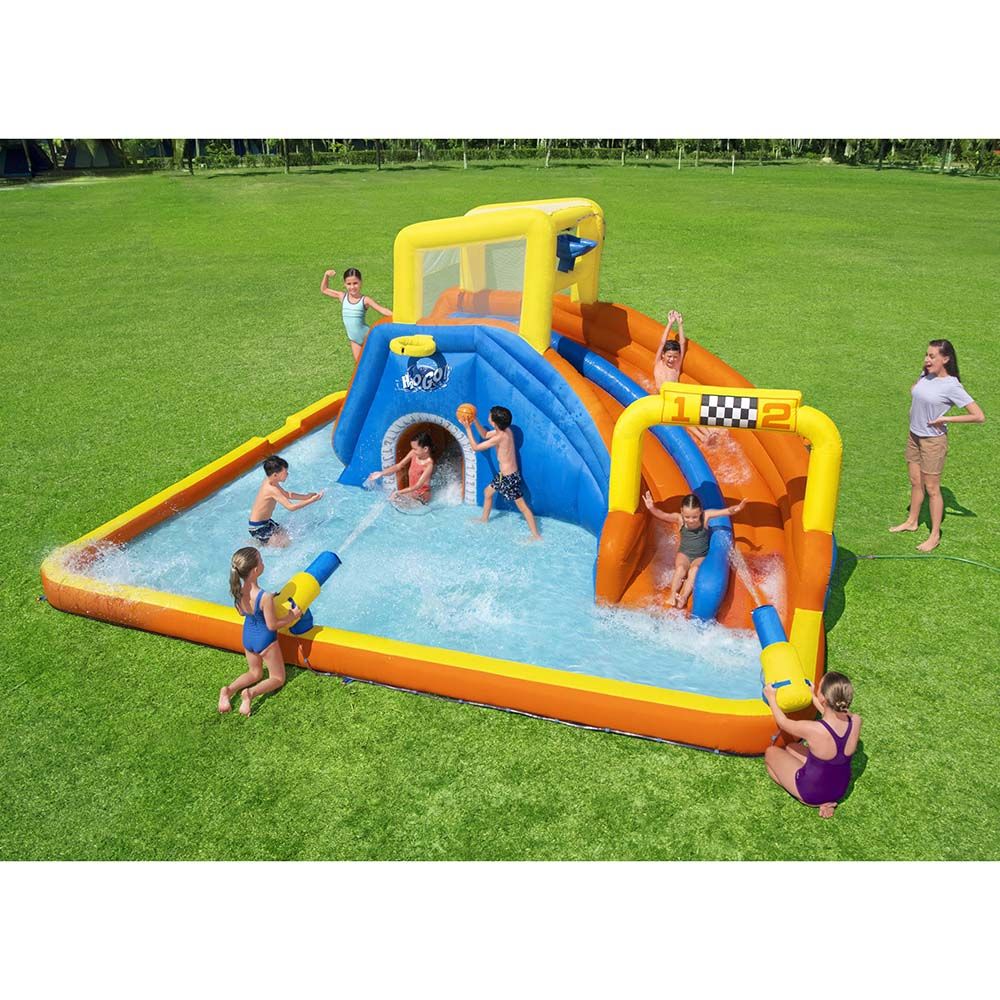 Bestway - Super Speedway Mega Water Park 551 x 502 x 265 cm 