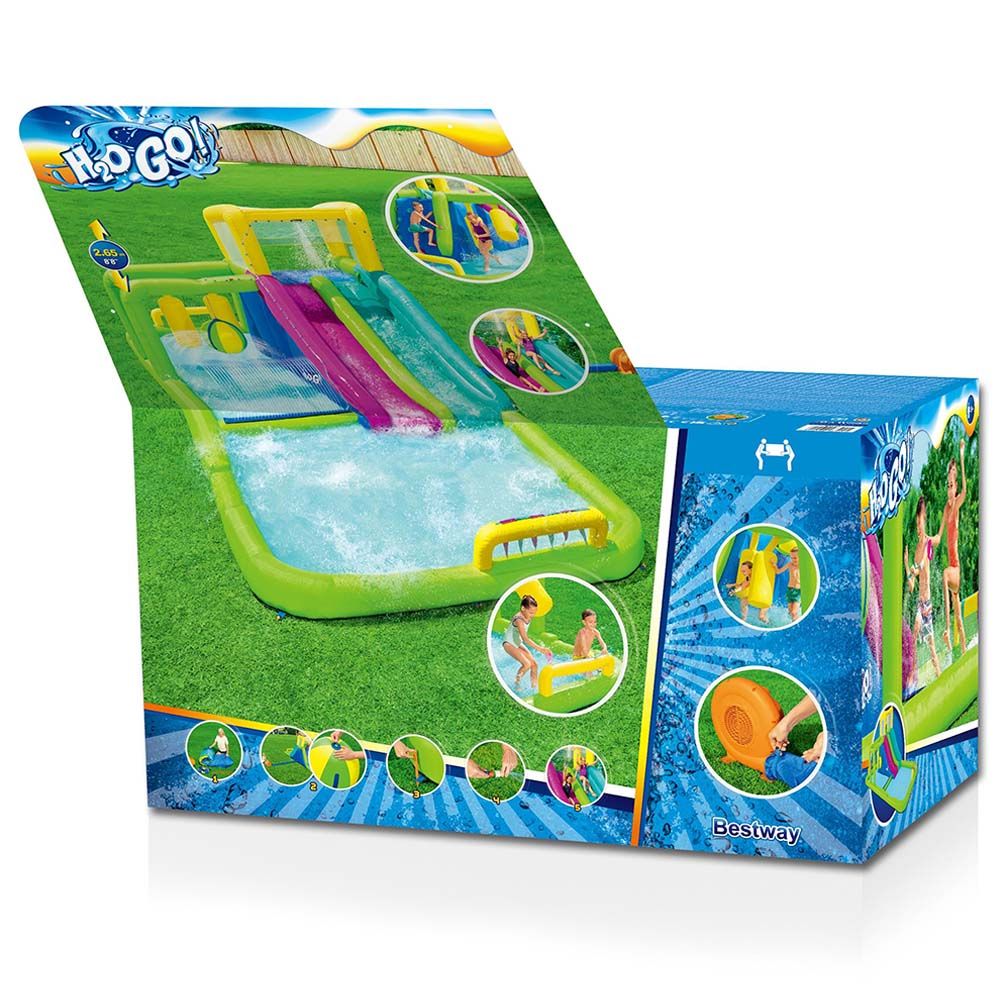 Bestway - H2OGO Splash Course Mega Water Park 710 x 310 x 265 cm