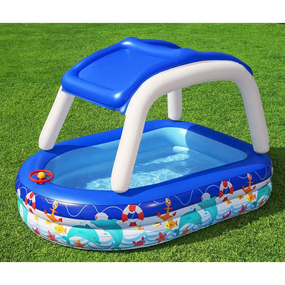 Bestway - Family Pool Sea Captain 213x155x132cm