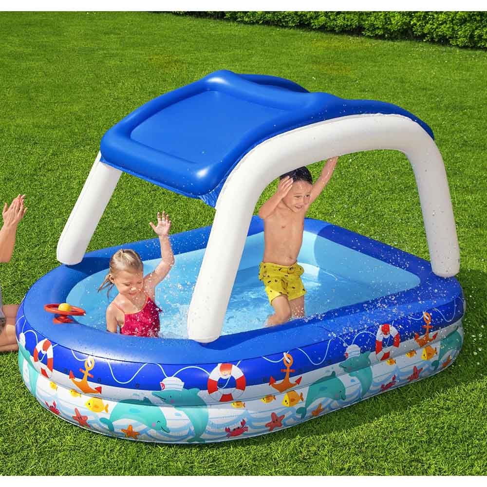 Bestway - Family Pool Sea Captain 213x155x132cm