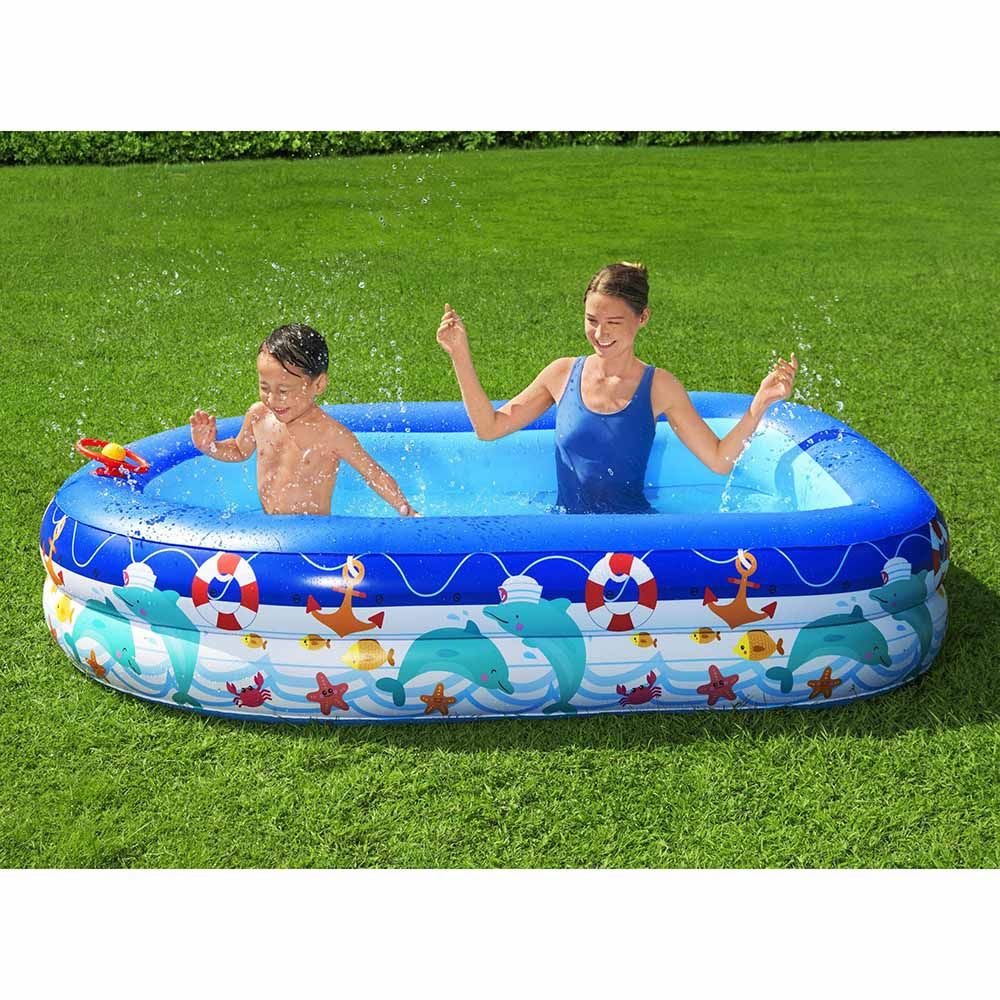 Bestway - Family Pool Sea Captain 213x155x132cm