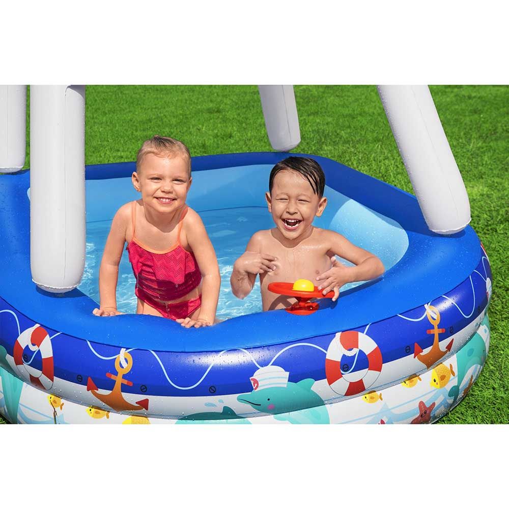 Bestway - Family Pool Sea Captain 213x155x132cm