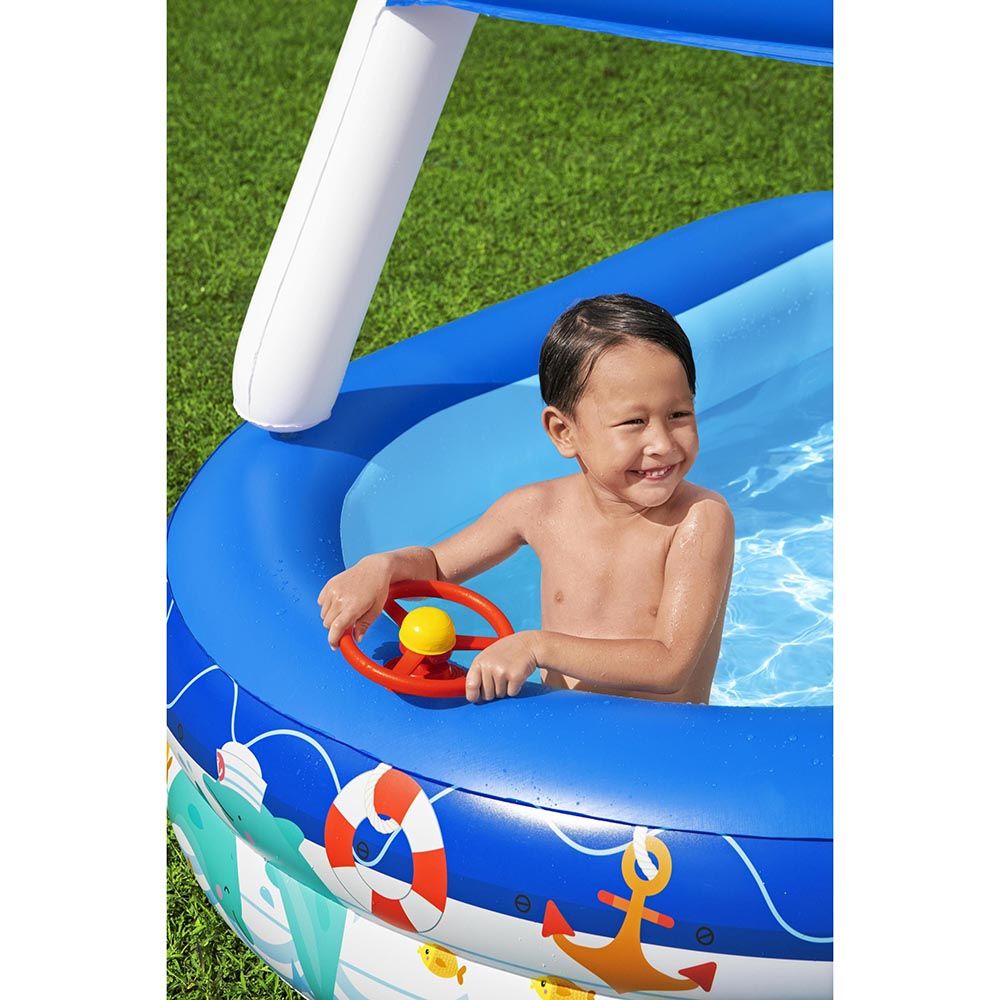 Bestway - Family Pool Sea Captain 213x155x132cm