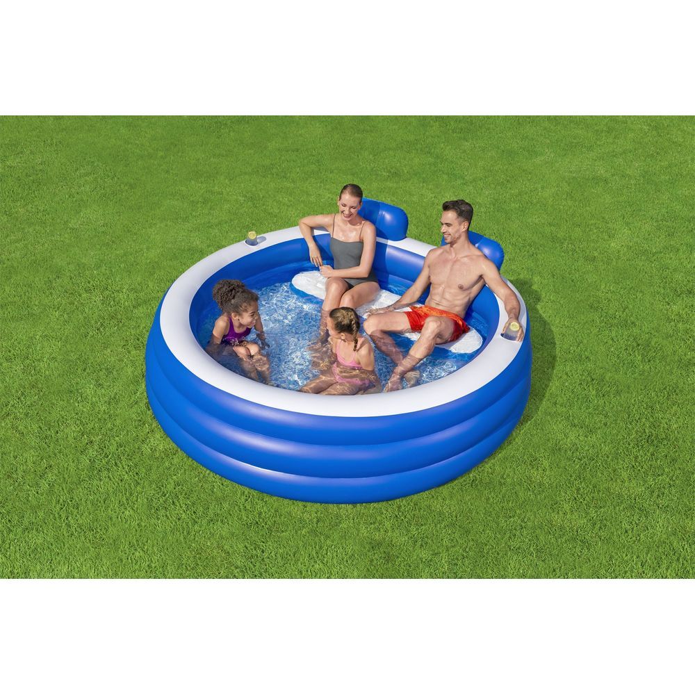 Bestway - Family Pool - Splash Paradise 231x219x79cm