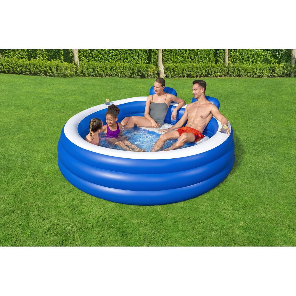 Bestway - Family Pool - Splash Paradise 231x219x79cm