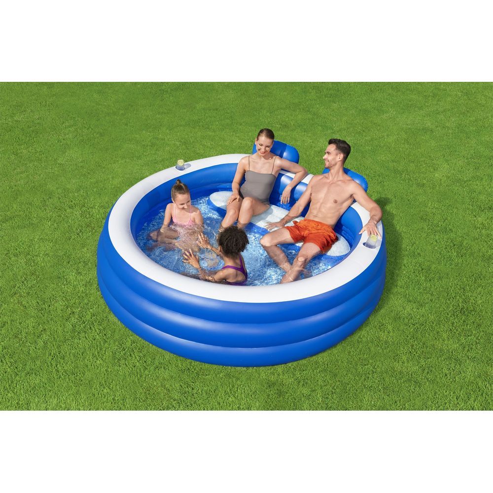 Bestway - Family Pool - Splash Paradise 231x219x79cm