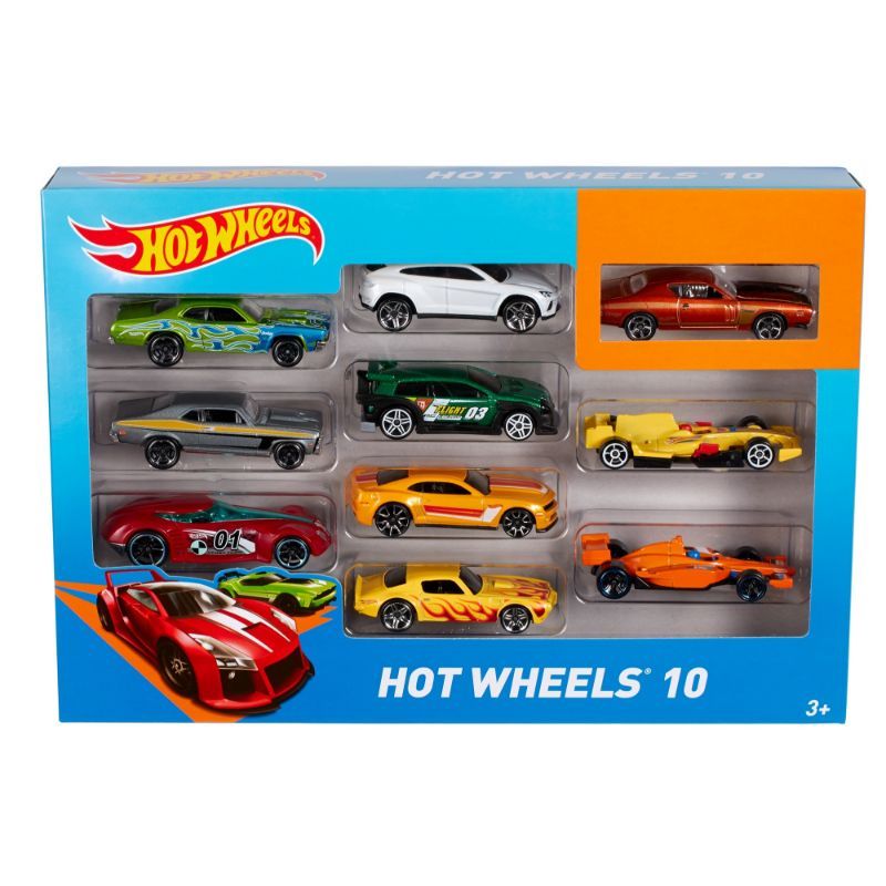 Hot Wheels Exclusive Decoration 10 Pack