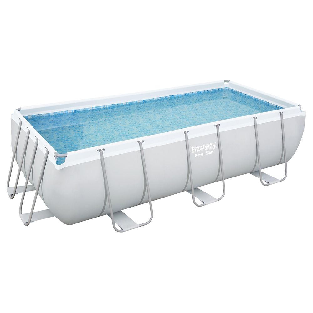 Bestway - Power Steel Rectangular Pool Set 404 x 201 x 100 cm