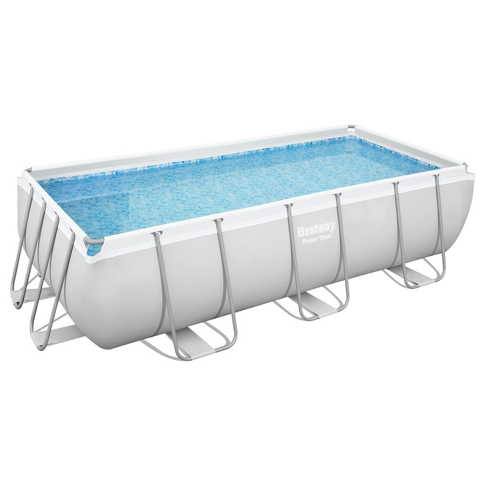 Bestway - Power Steel Rectangular Pool Set 404 x 201 x 100 cm