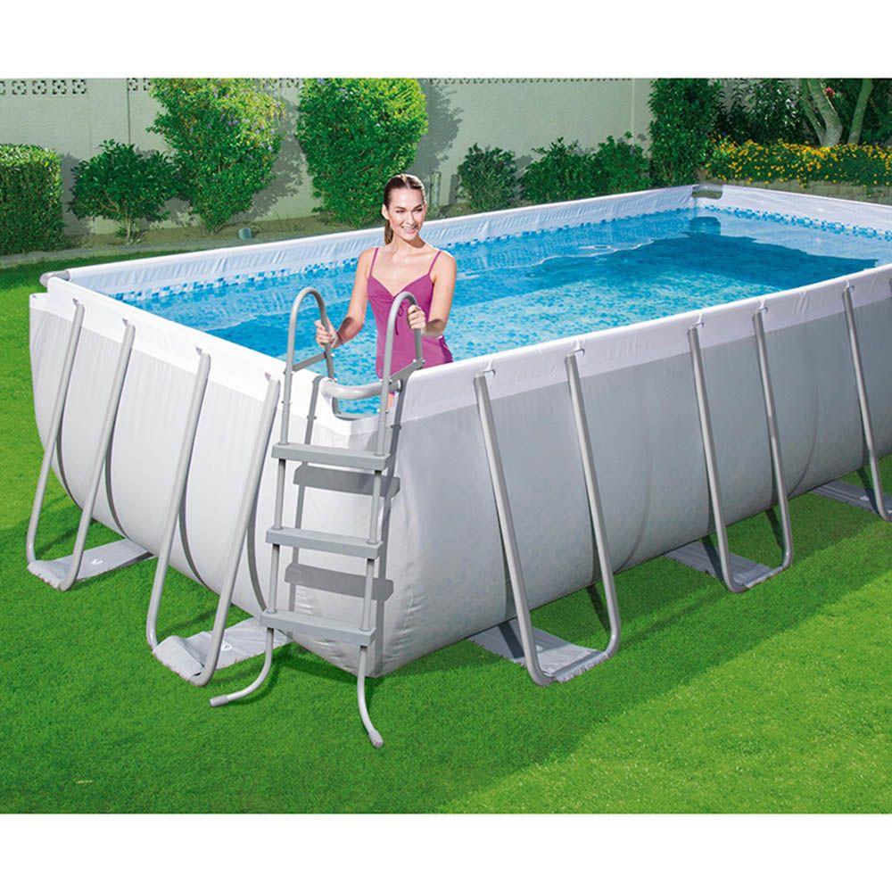 Bestway - Power Steel Rectangular Pool Set 404 x 201 x 100 cm