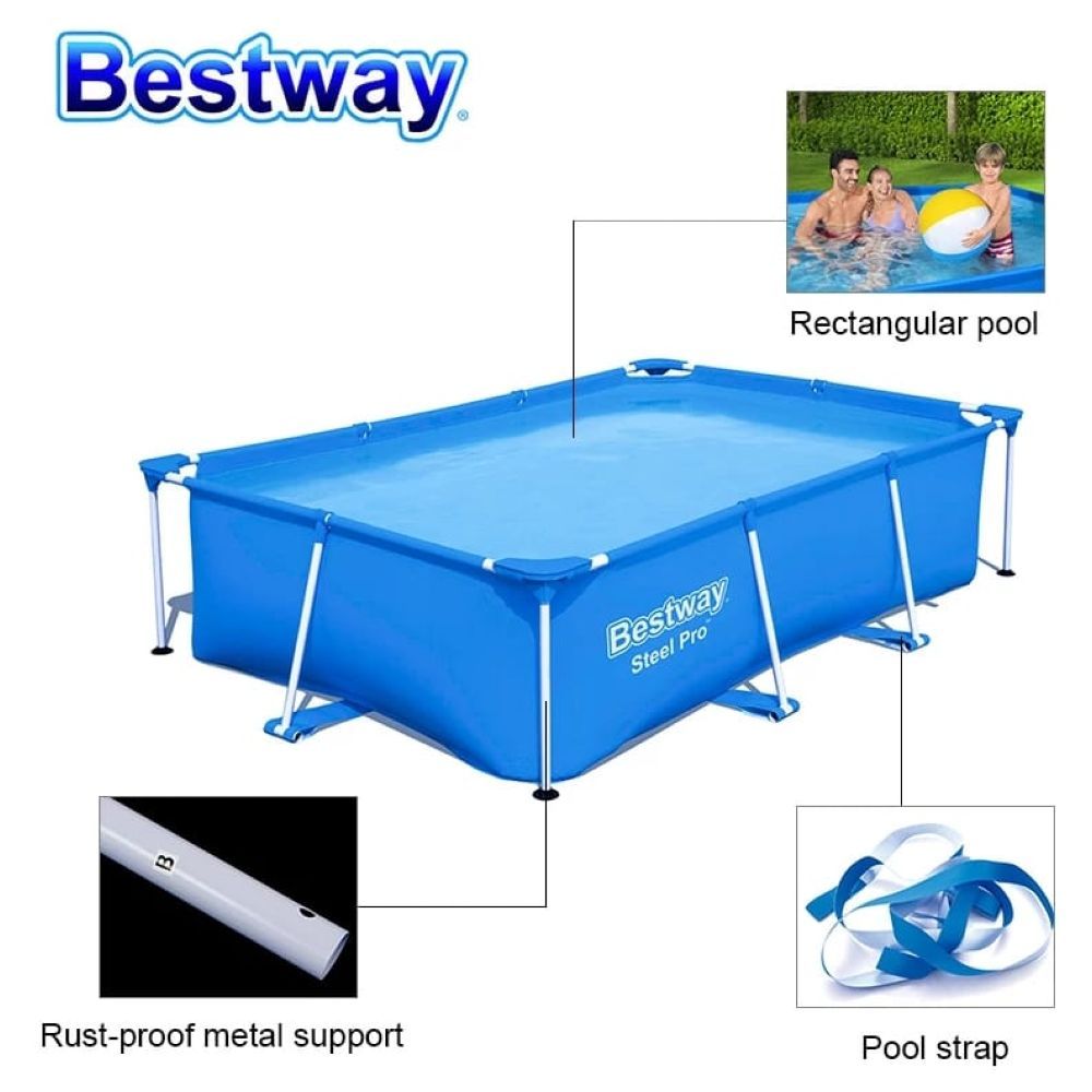 Bestway - Pool Steelpro - Blue