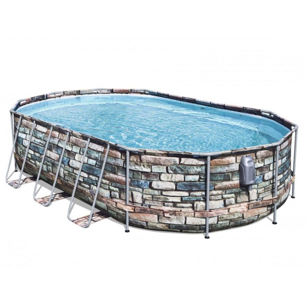 Bestway  -  Pool Powersteel Graph 6.1x3.66x1.22M