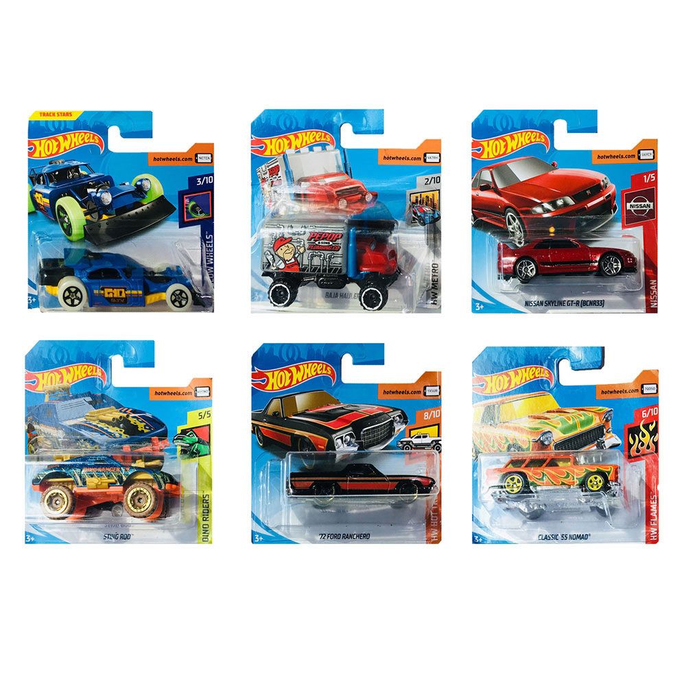 Hot Wheels Basic Cars Pack - Assorted