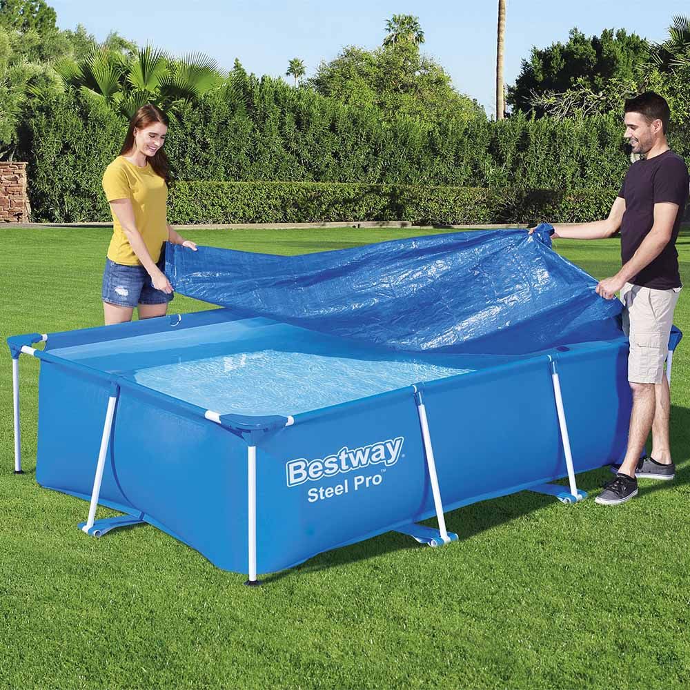 Bestway  -  Pool Cover Steelpro 2.59x1.70M - Blue