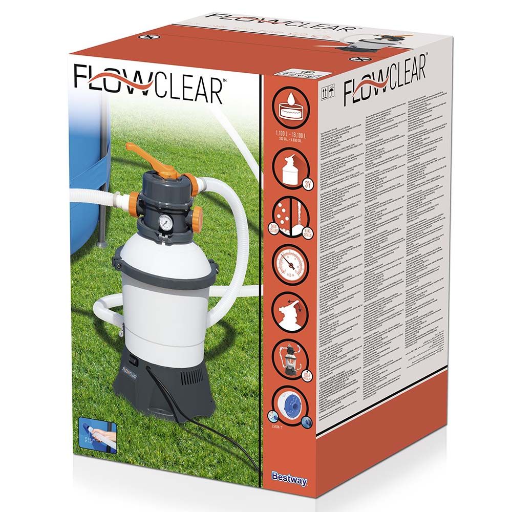 Bestway  -  Sand Filter 800Gal - Grey