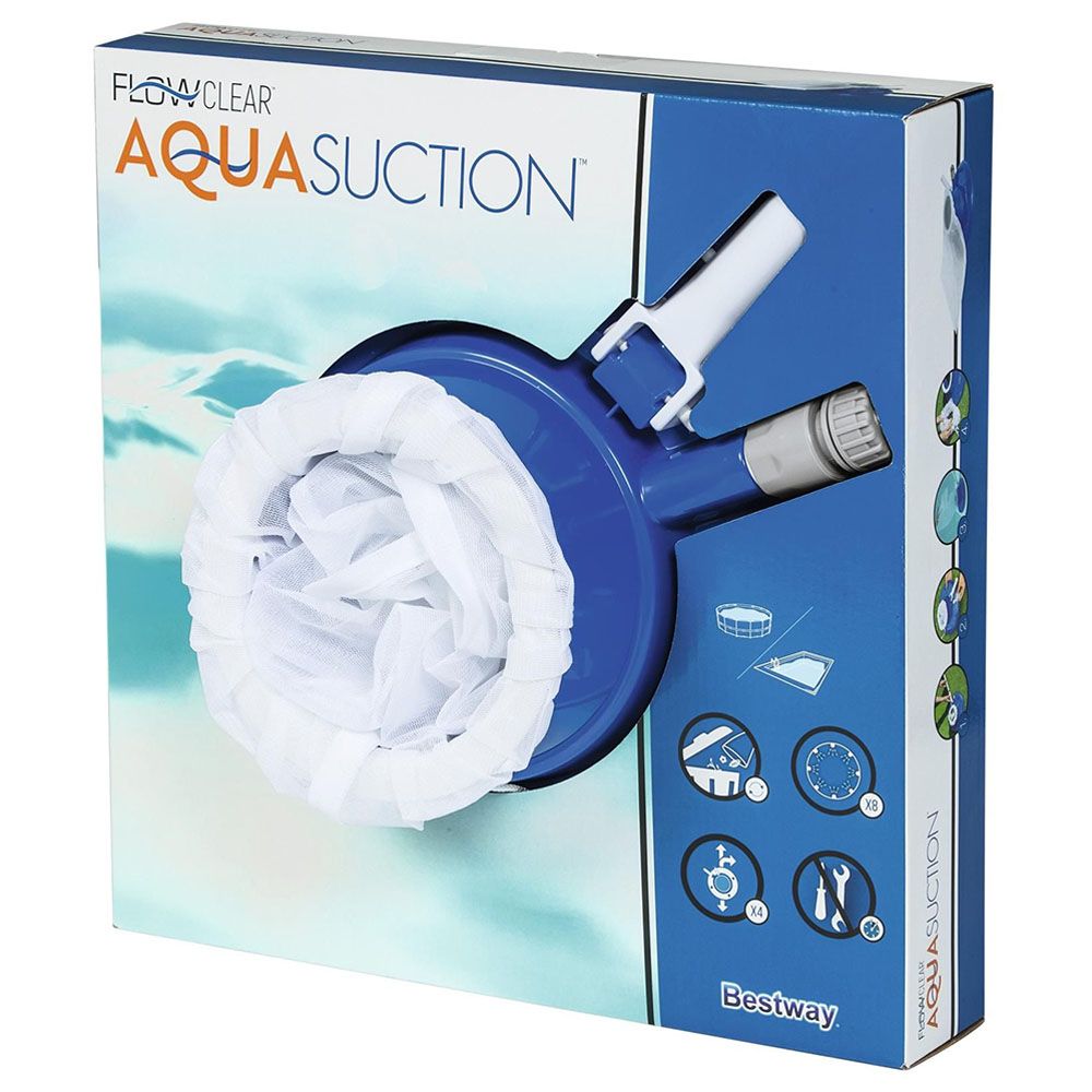 Bestway - Pool Aqua Suction Leaf Vacuum - Blue