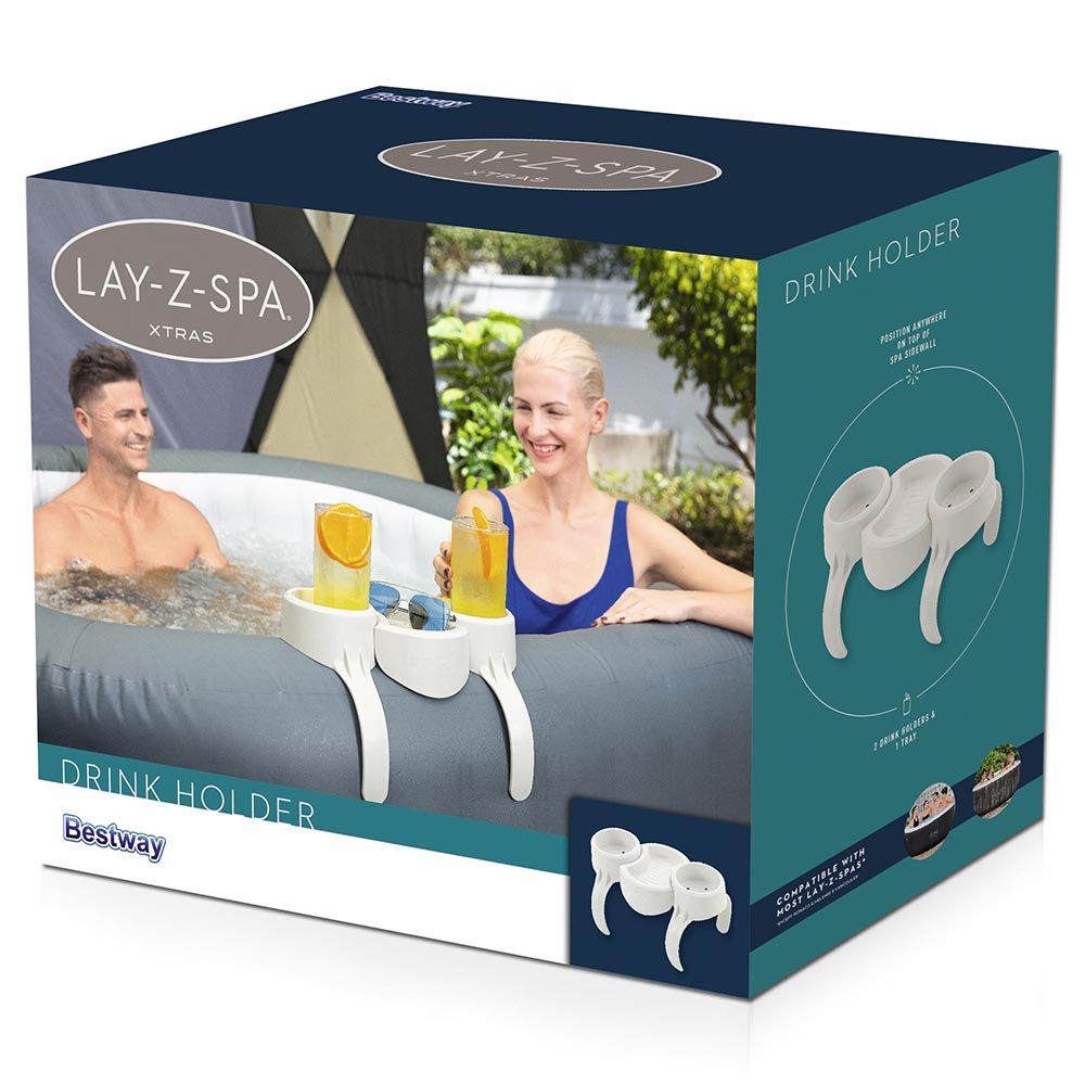 Bestway - Lay Z Spa Drink Holder - Ivory