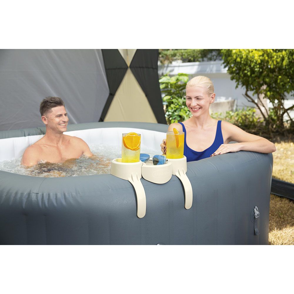 Bestway - Lay Z Spa Drink Holder - Ivory