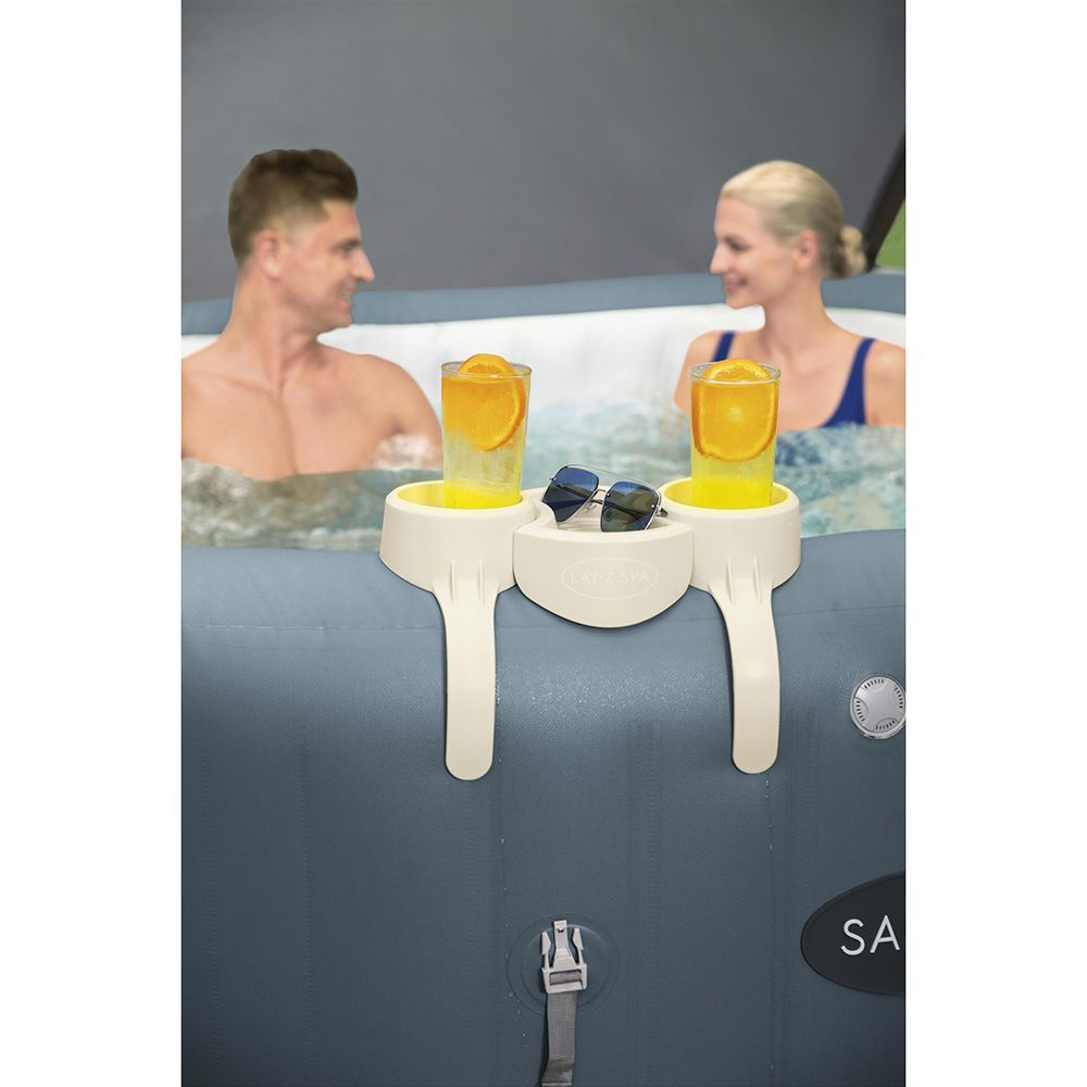 Bestway - Lay Z Spa Drink Holder - Ivory