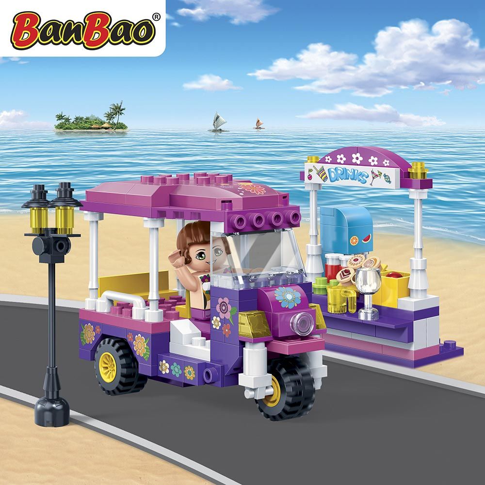 Banbao - Trendy Beach Building Set 168pcs