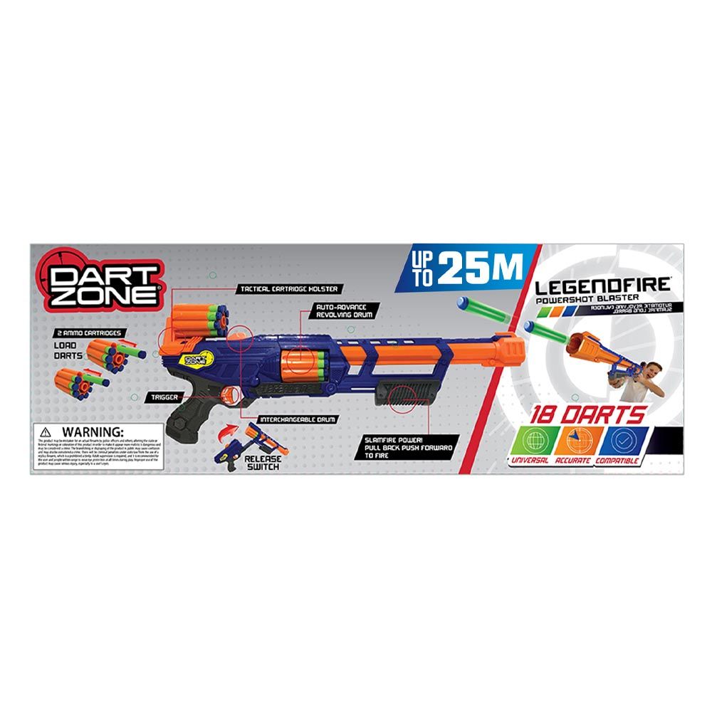 Dart Zone - Legendfire Powershot Blaster