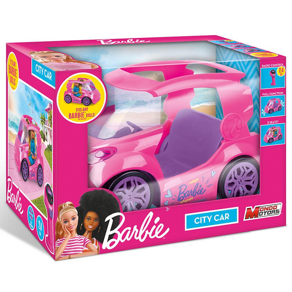 Mondo - Barbie RC City Car 2.4Ghz