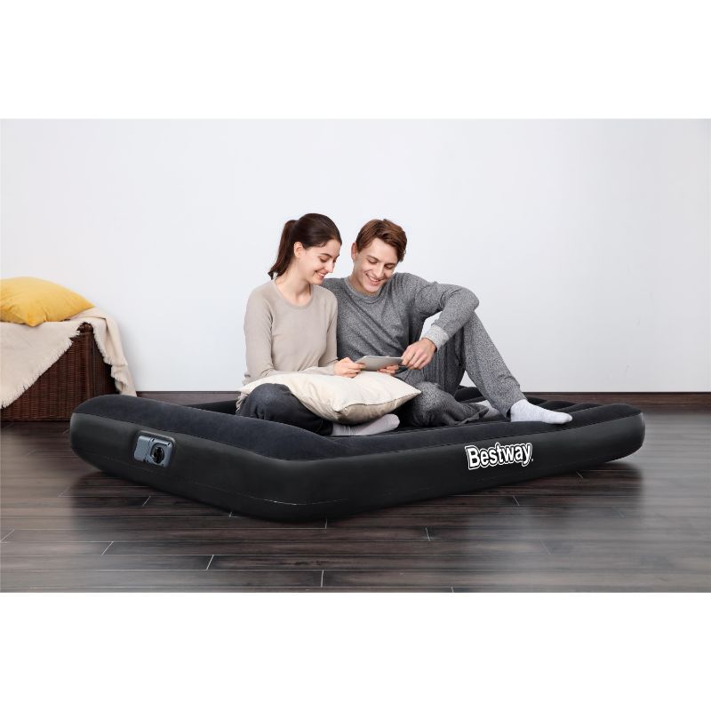 Bestway - Airbed Full Built in AC Pump - 191 x 137 x 30cm