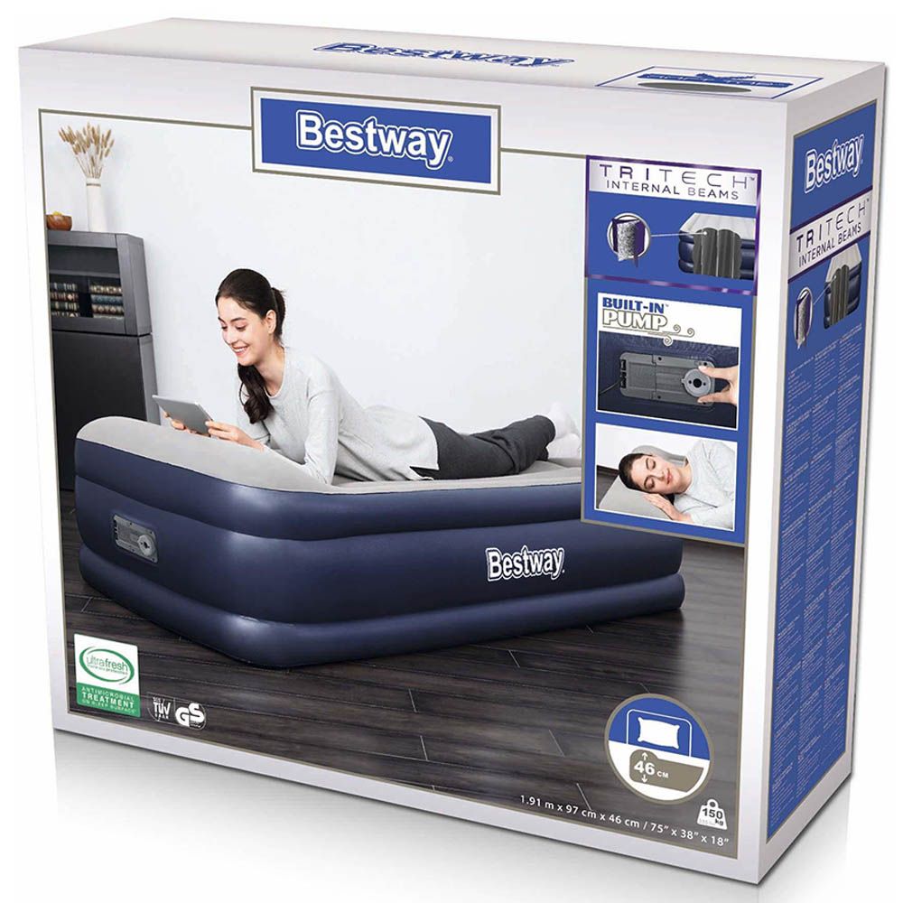 Bestway - Tritech Airbed Twin - Blue