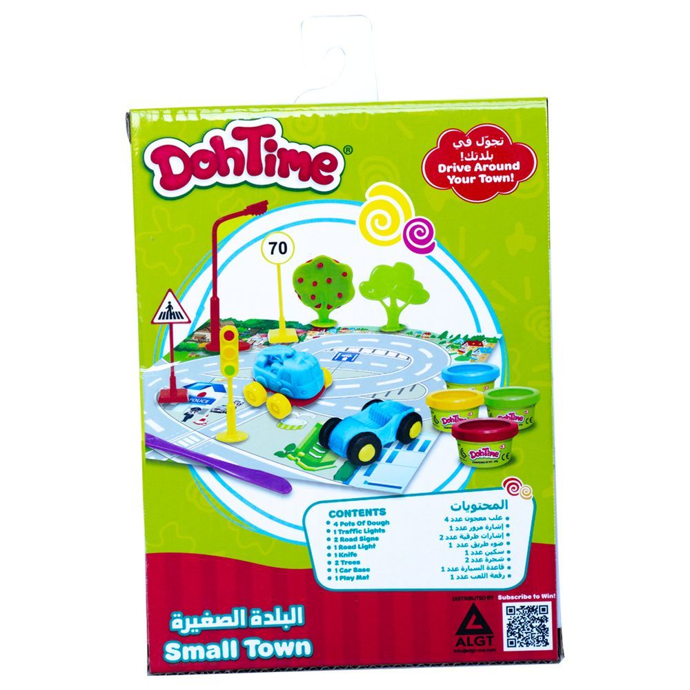 DohTime - Mini Small Town Play Dough Set