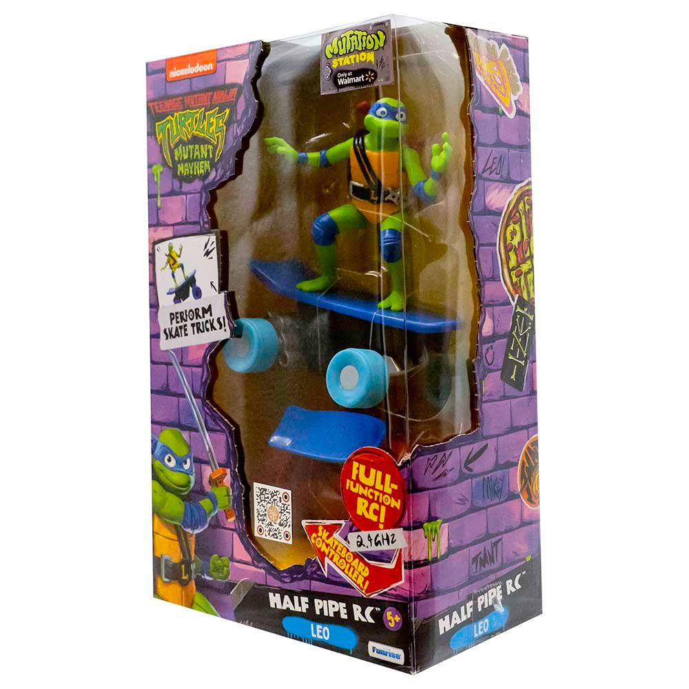 Nickelodeon - TMNT Movie Remote Control Half Pipe Vehicle Set - Style May Vary