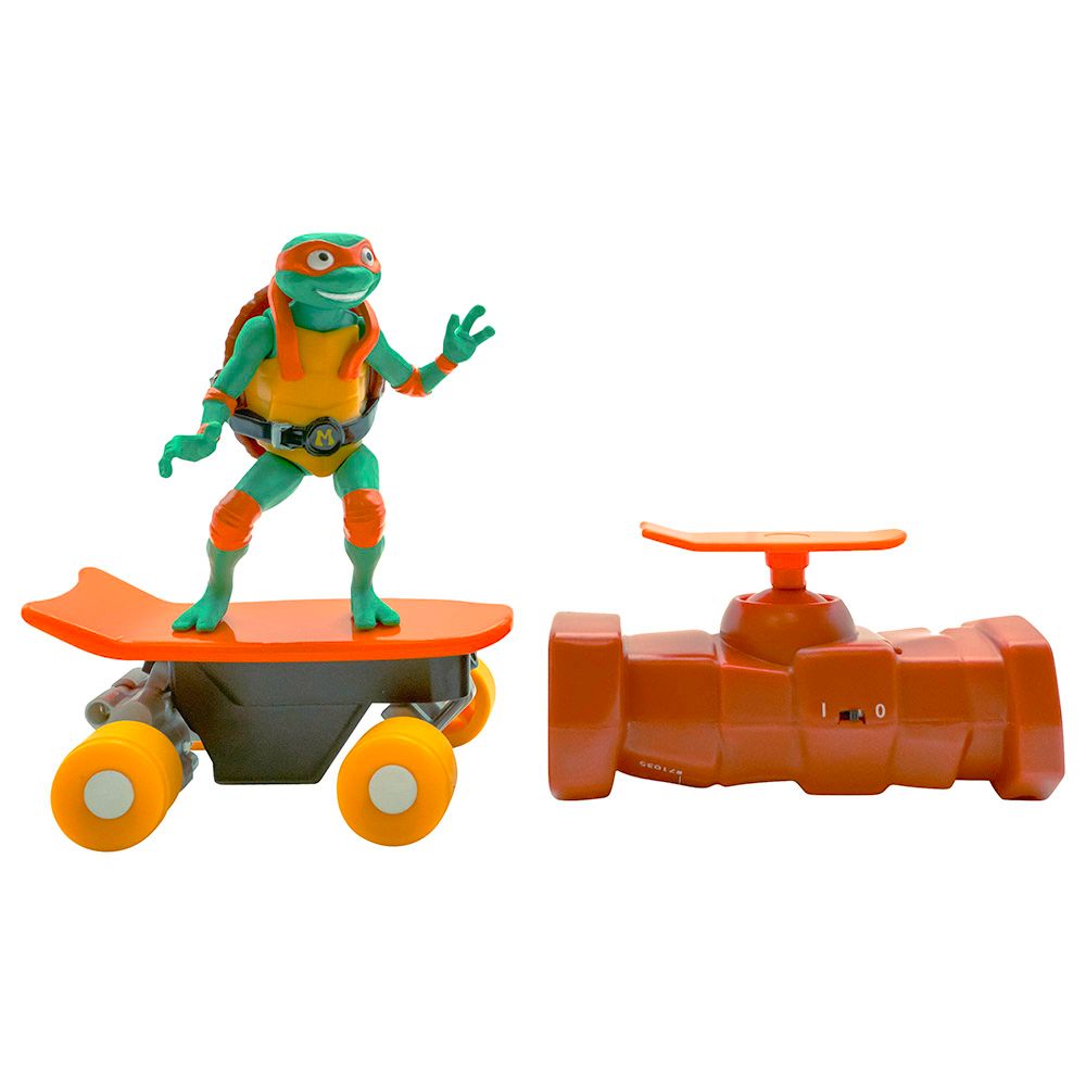 Nickelodeon - TMNT Movie Remote Control Half Pipe Vehicle Set - Style May Vary