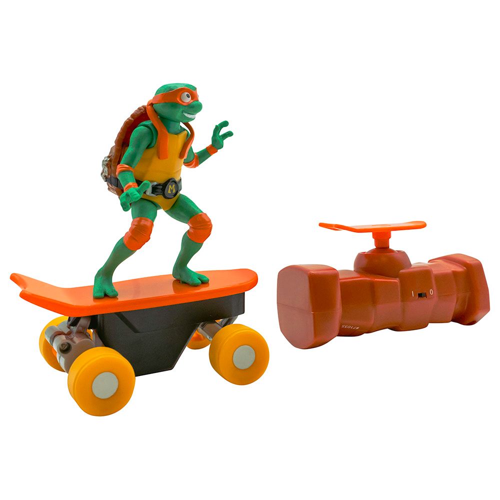 Nickelodeon - TMNT Movie Remote Control Half Pipe Vehicle Set - Style May Vary